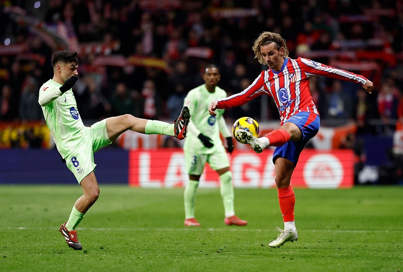 Griezmann cùng Atletico ra sân tại La Liga rạng sáng nay