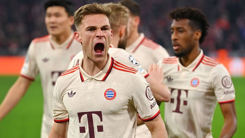 Kimmich và Bayern mang tin vui đến cho người hâm mộ