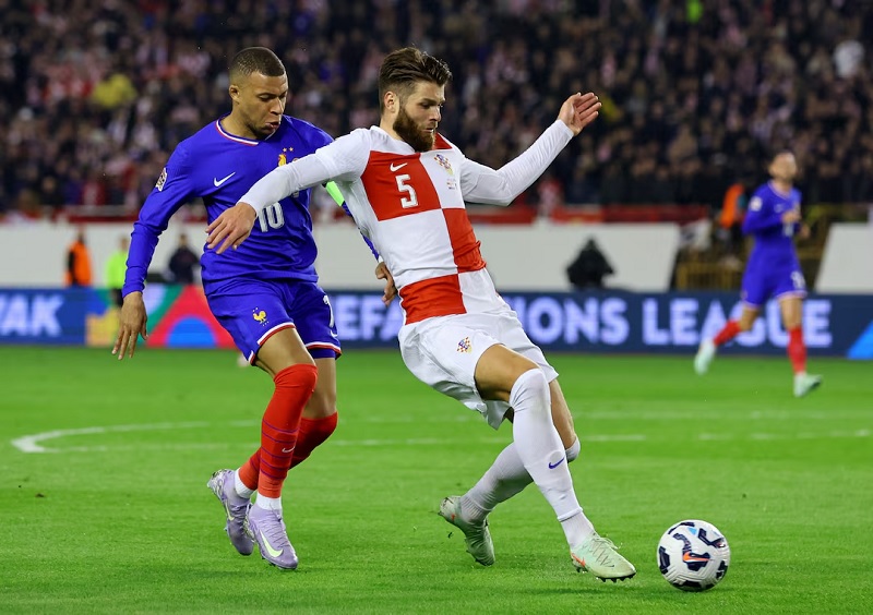 Pháp thua tại Nations League