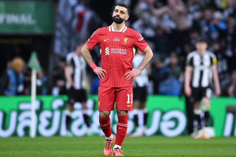 Salah mất cúp cùng Liverpool