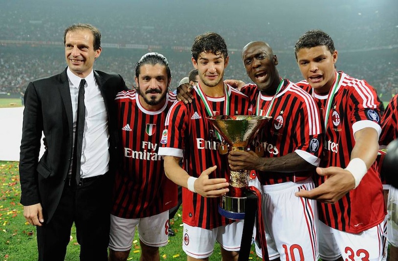 HLV Allegri từng dẫn dắt AC Milan trong quá khứ