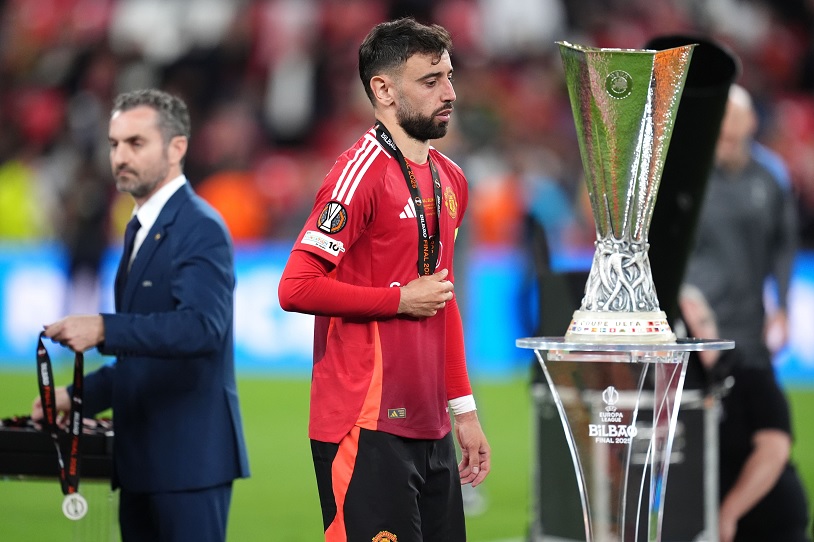 Bruno đã không thể giúp Man United giành chiến thắng ở chung kết