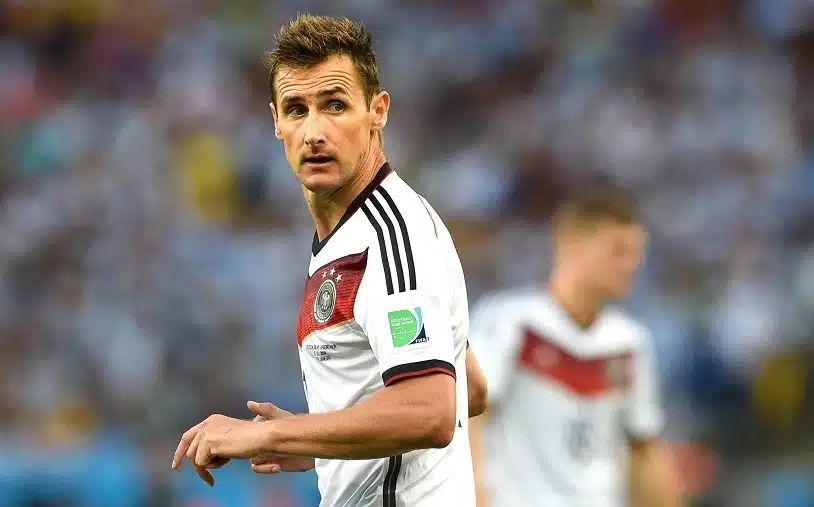 Klose hiện là tay săn bàn số một lịch sử World Cup